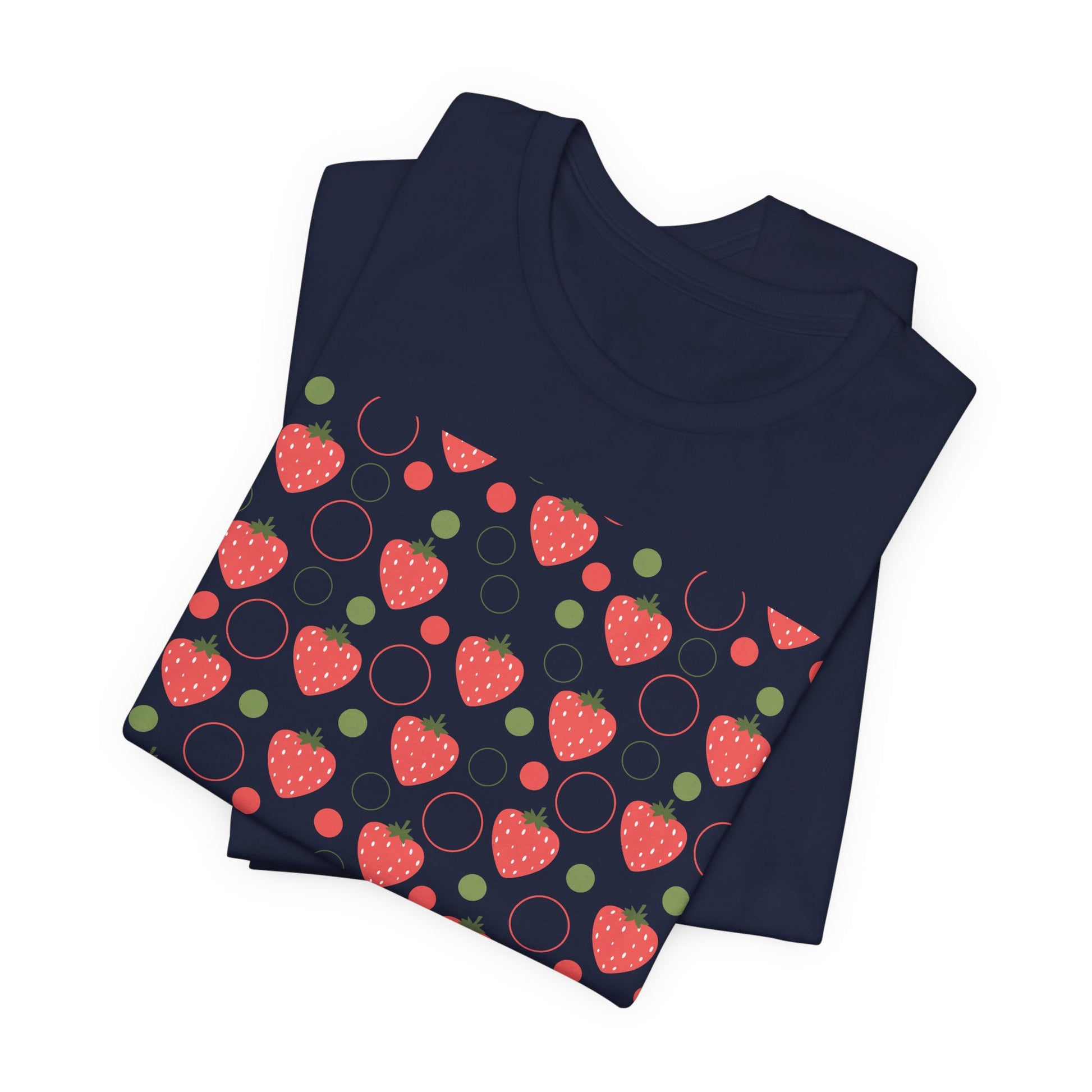 Red Strawberry Bubbles T - Shirt - T - Shirt - Kristine Celestine