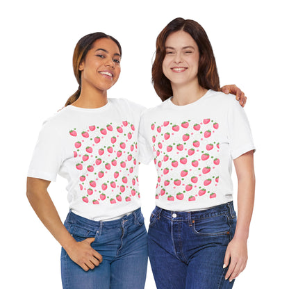 Pink Strawberry Bubbles T - Shirt - T - Shirt - Kristine Celestine