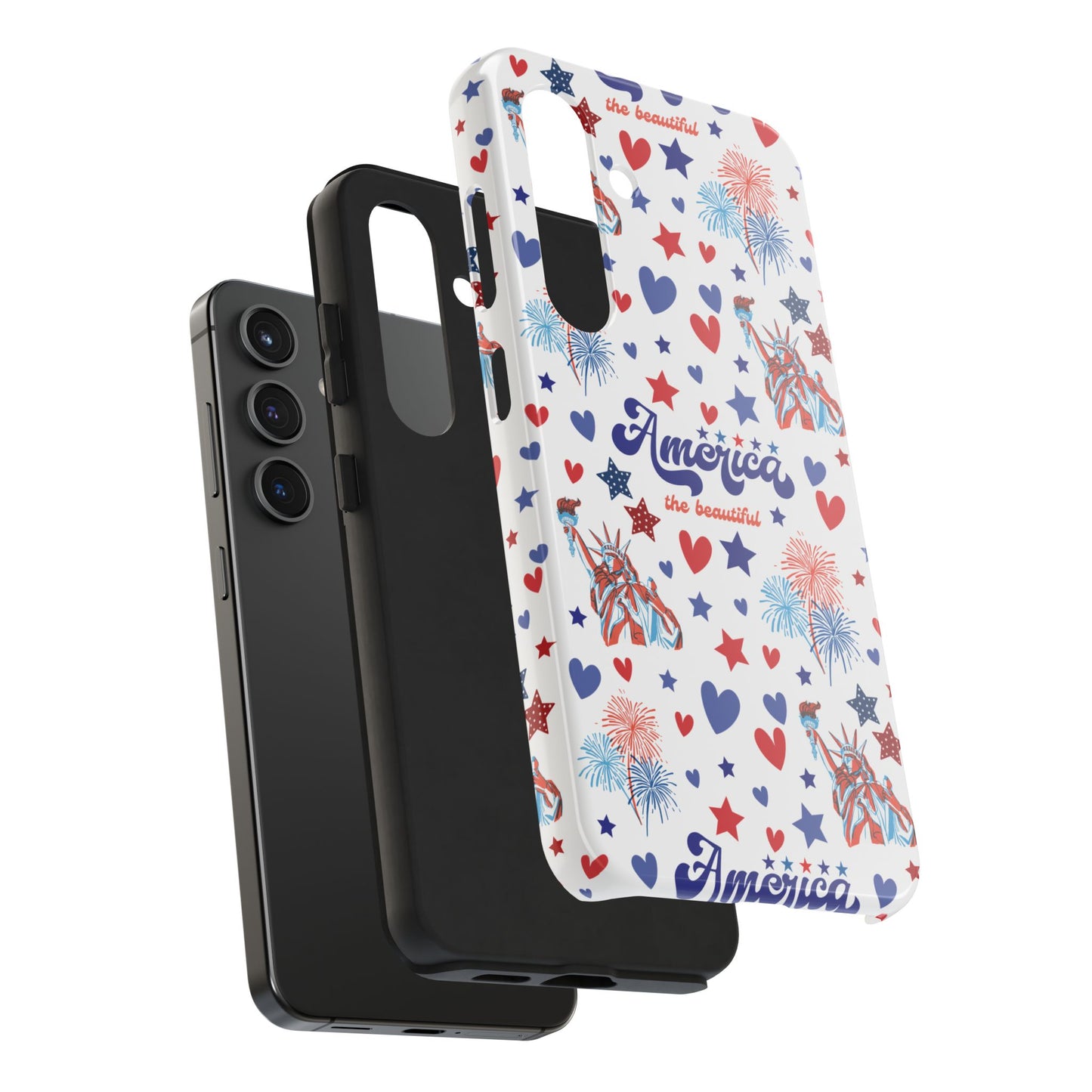 America the Beautiful Tough Phone Case for iPhone and Samsung Galaxy