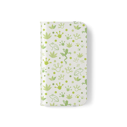 Froggy Flip Phone Case Cover with Pockets - Phone Case - Kristine Celestine