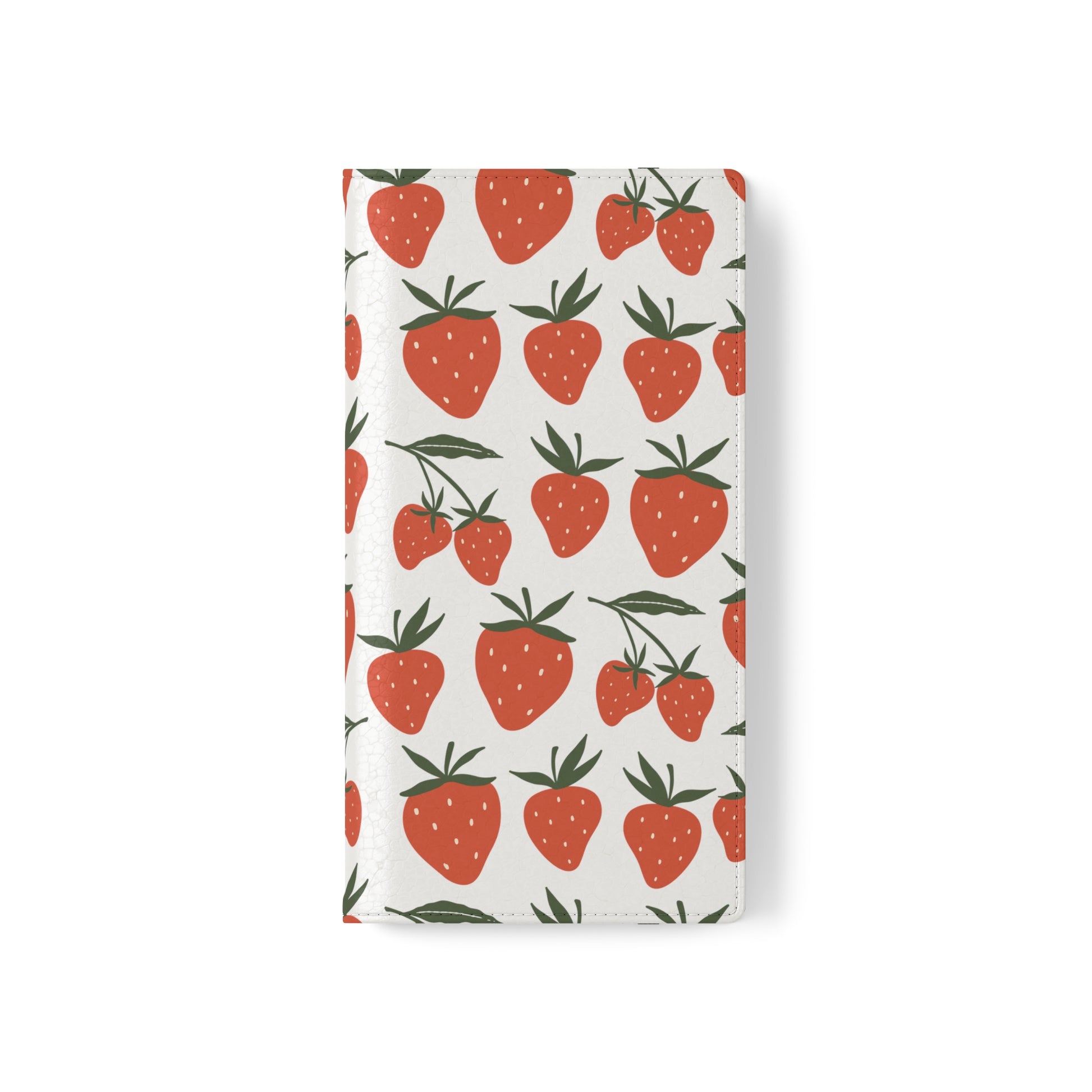 Tropical Strawberry Flip Phone Case Cover with Pockets - Phone Case - Kristine Celestine