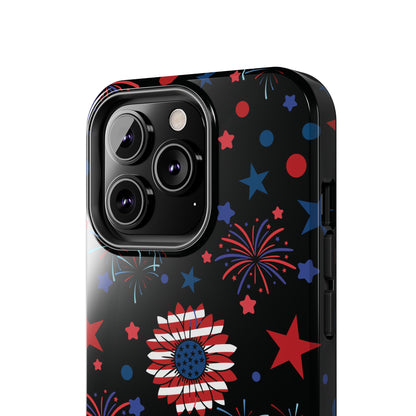 Starry Night America Tough Phone Case for iPhone and Samsung Galaxy