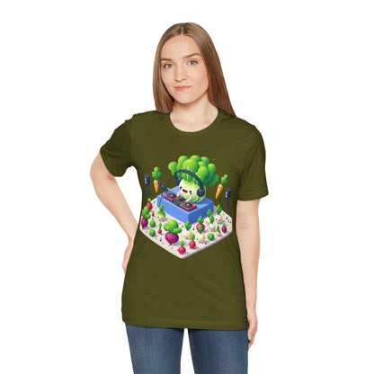 Veggie Party DJ Lettuce Turning Up the Beet T-Shirt