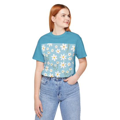 Sky Blue Daisy T - Shirt - T - Shirt - Kristine Celestine