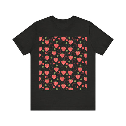 Red Strawberry Bubbles T - Shirt - T - Shirt - Kristine Celestine