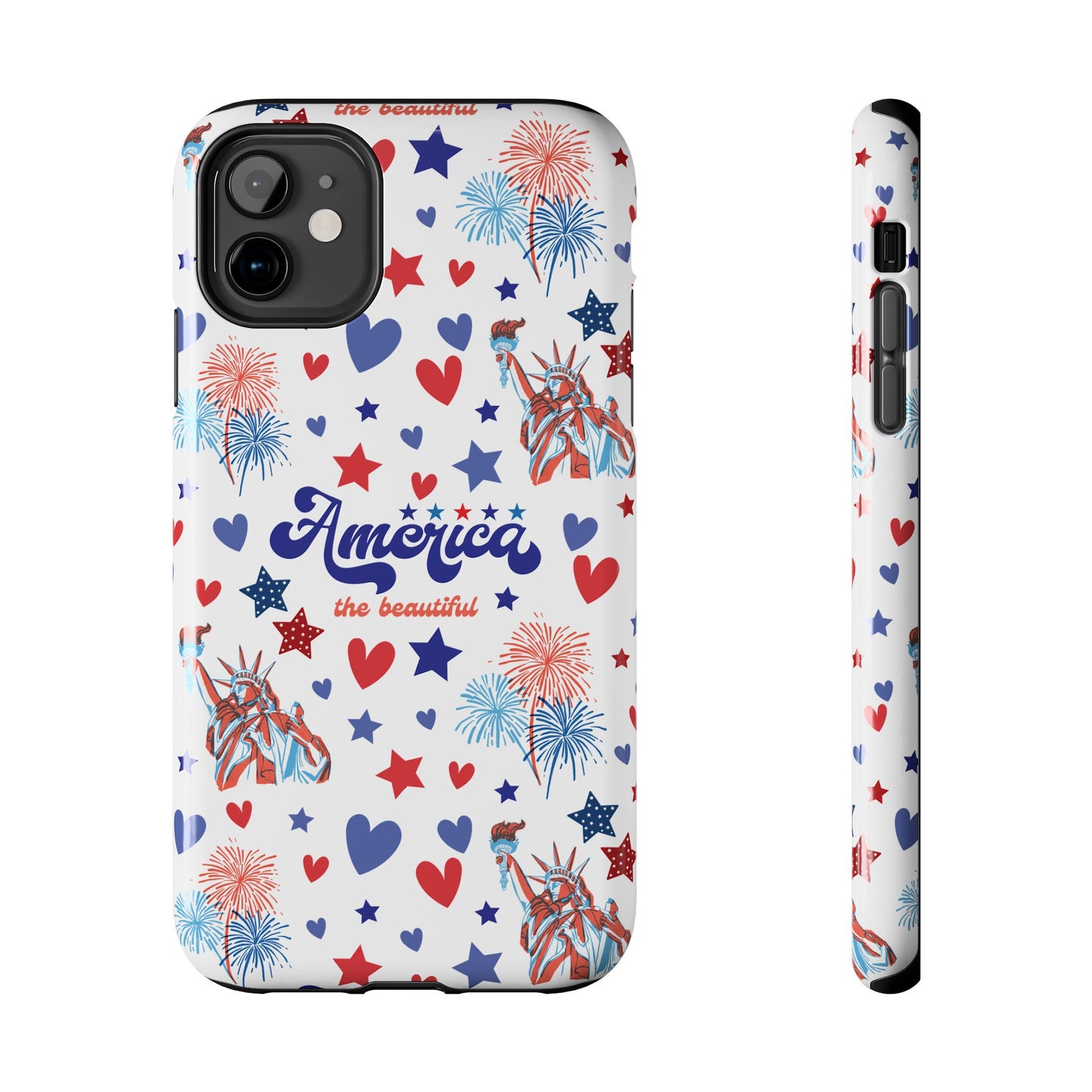 America the Beautiful Tough Phone Case for iPhone and Samsung Galaxy