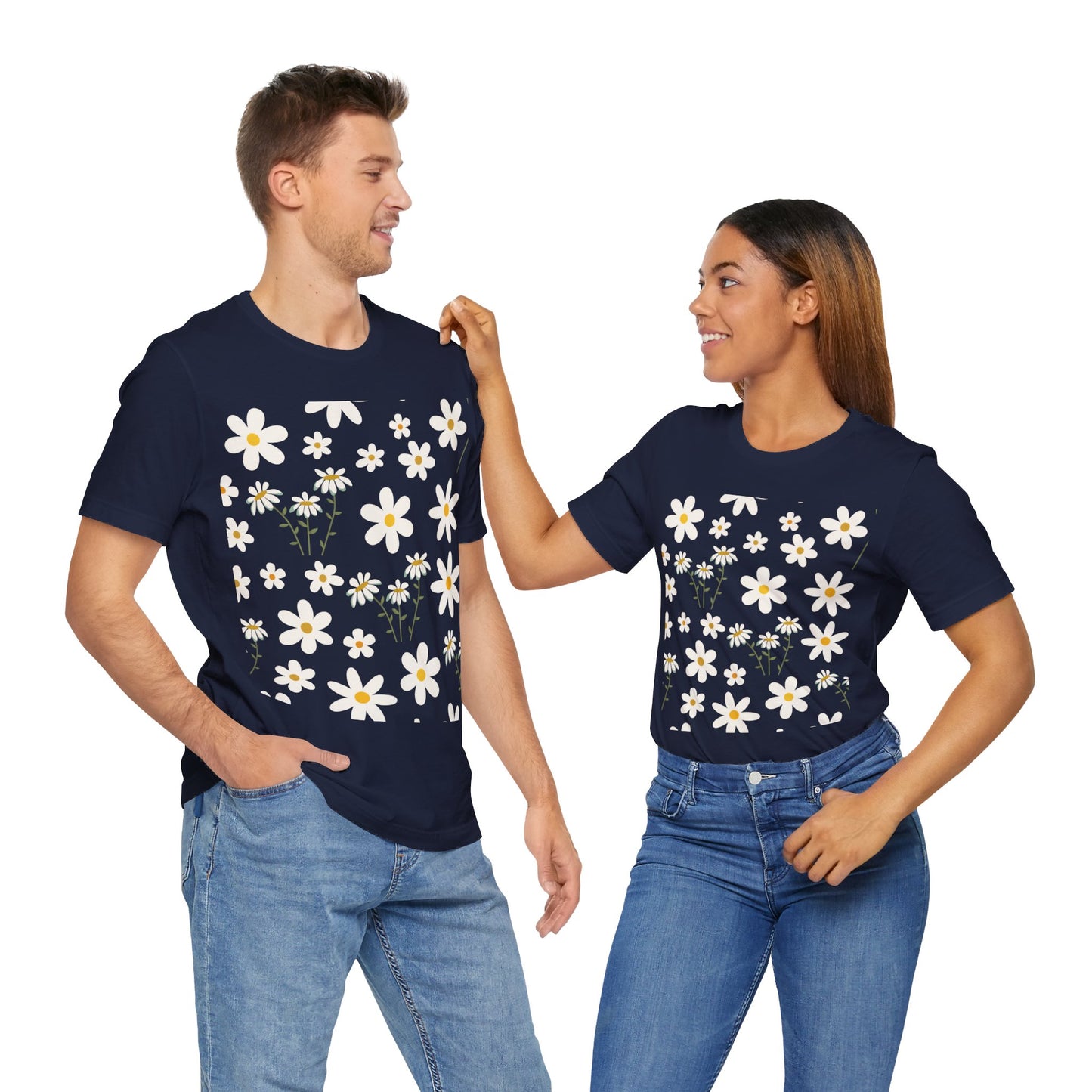 Daisy Meadow Flower Shirt - T - Shirt - Printify - Kristine Celestine