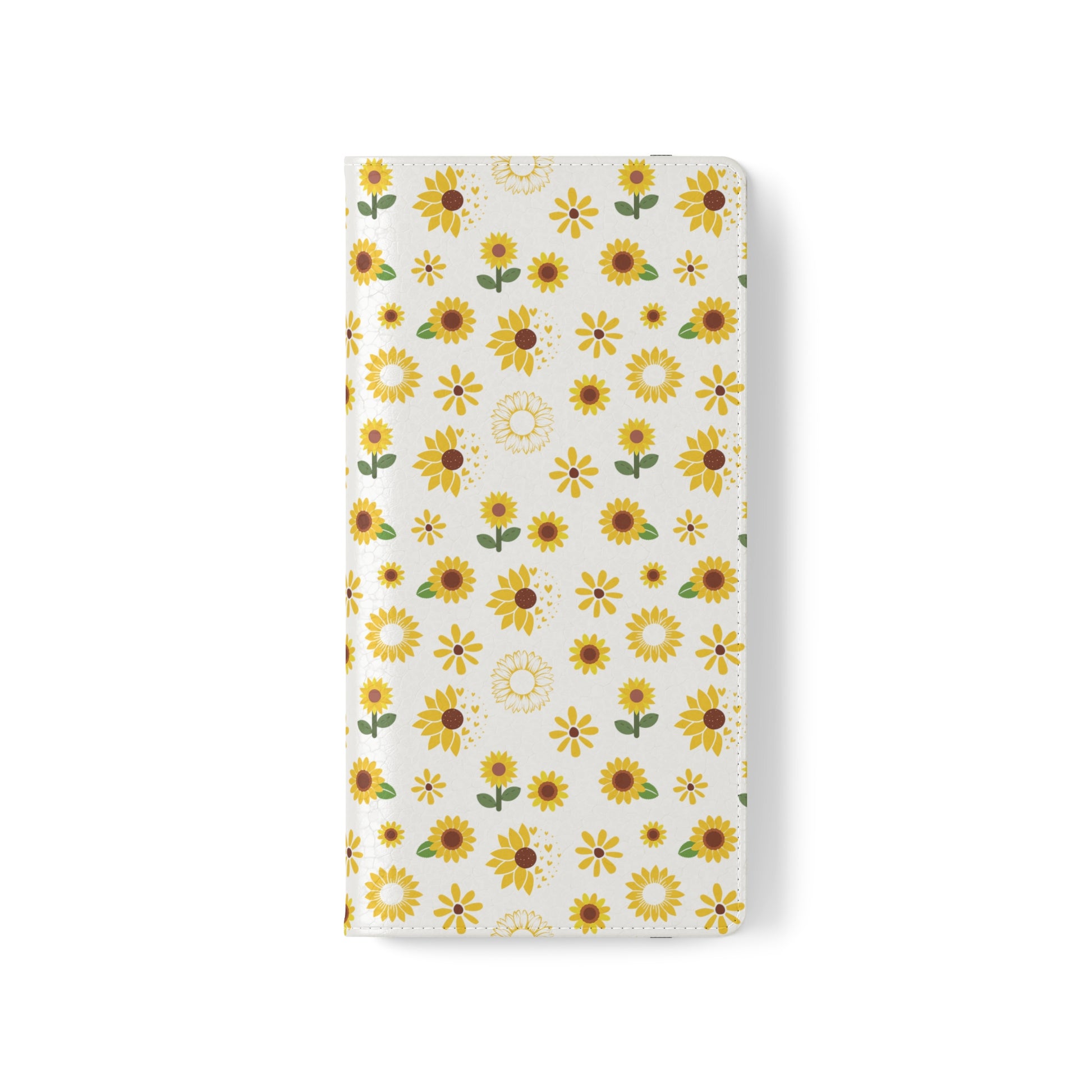 Sunflower Burst Flip Phone Case Cover with Pockets - Phone Case - Kristine Celestine