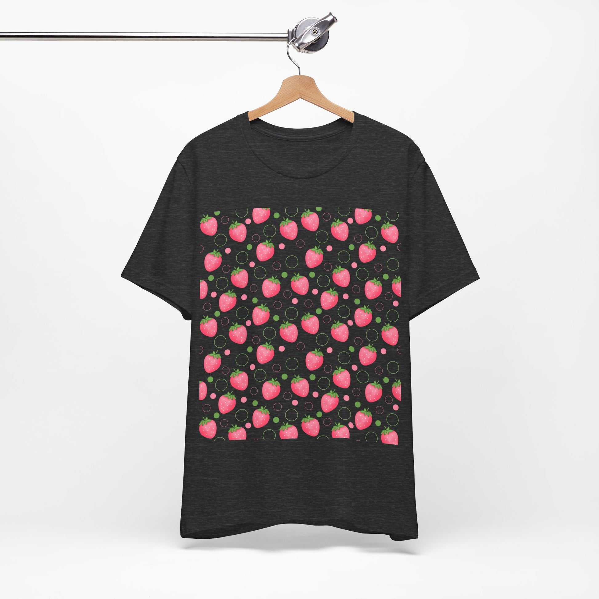 Pink Strawberry Bubbles T - Shirt - T - Shirt - Kristine Celestine