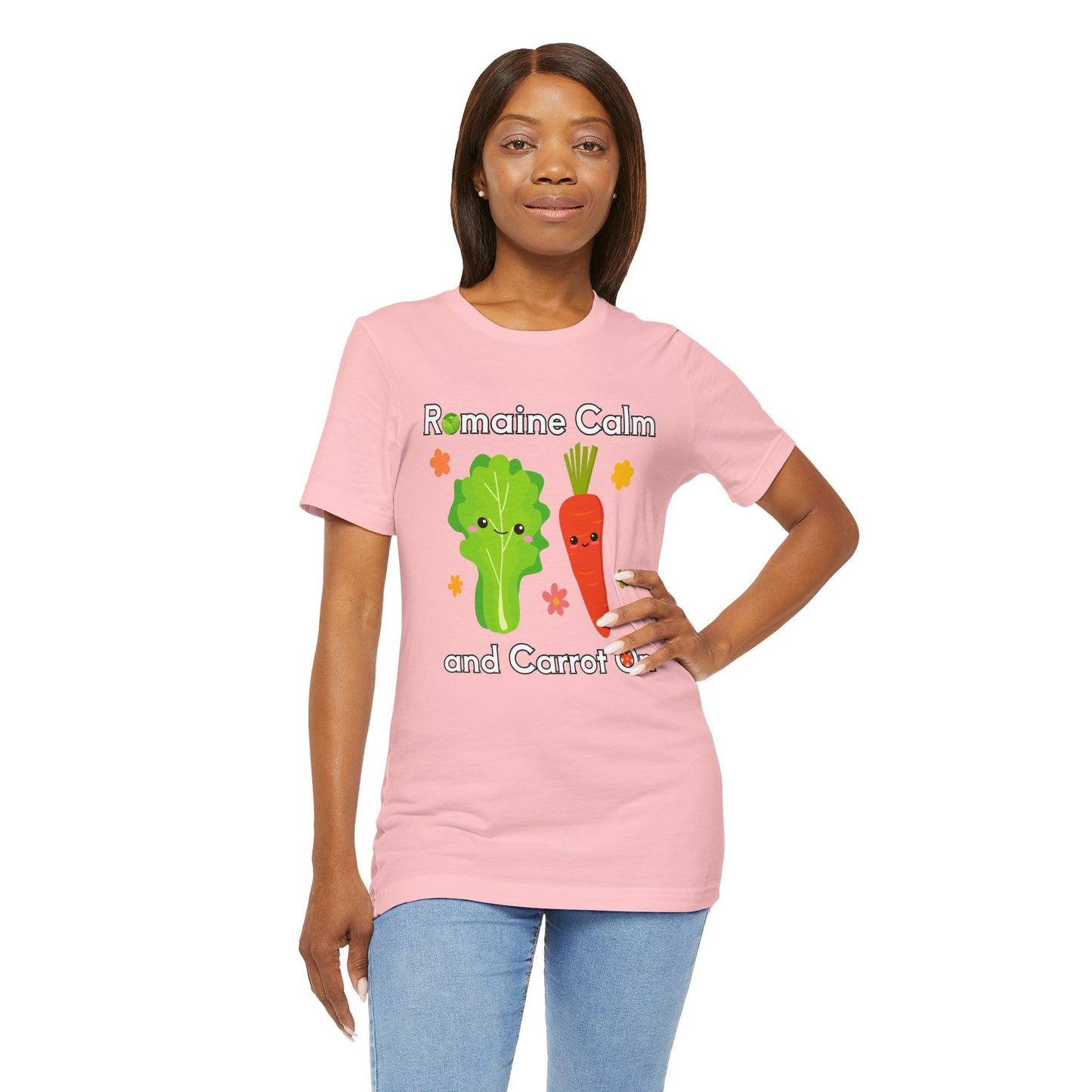 Romaine Calm and Carrot On T-Shirt