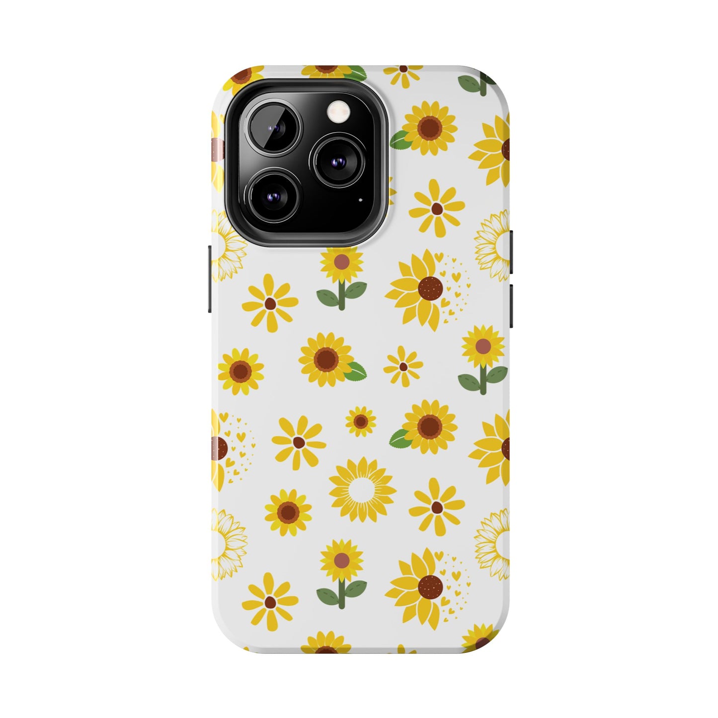 Sunflower Burst Tough Phone Case for iPhone and Samsung Galaxy