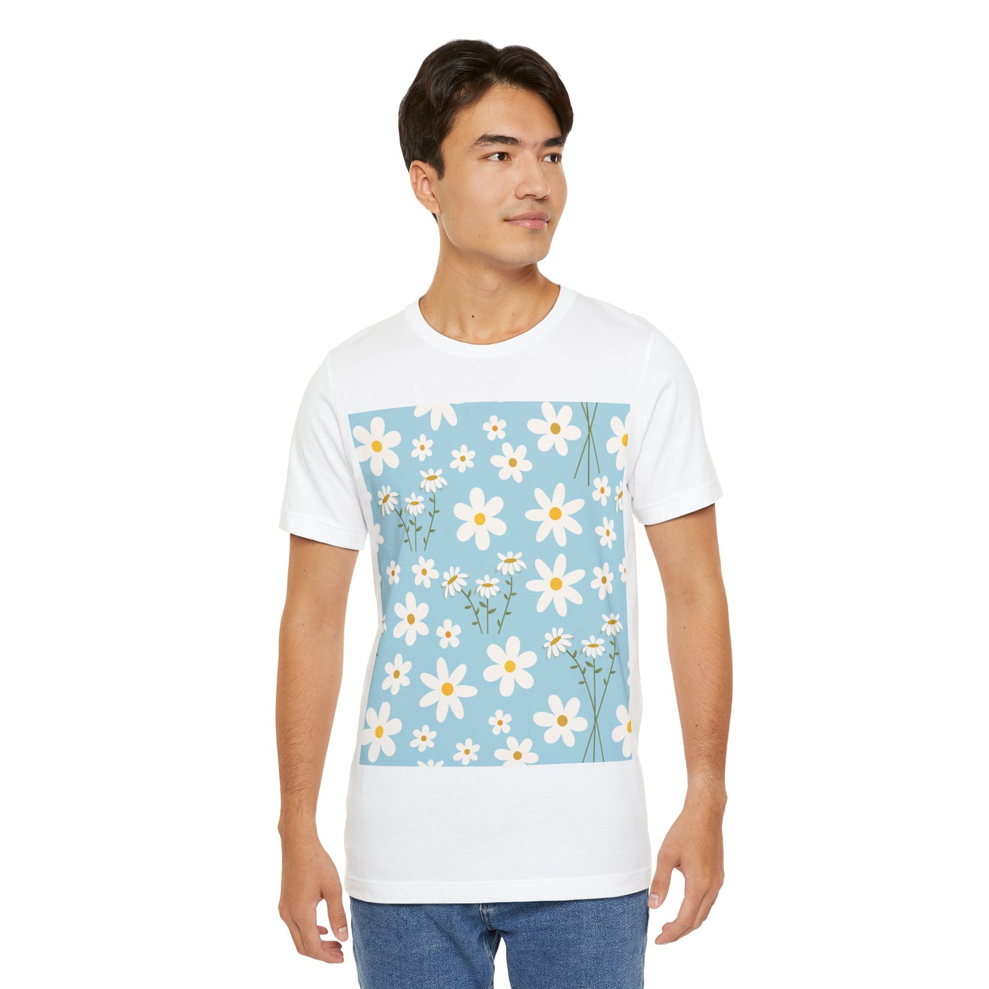 Sky Blue Daisy T - Shirt - T - Shirt - Kristine Celestine