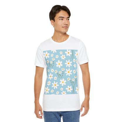 Sky Blue Daisy T - Shirt - T - Shirt - Kristine Celestine