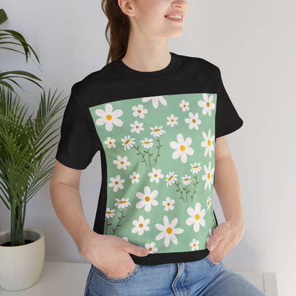 Mint Daisy Delight T - Shirt - T - Shirt - Kristine Celestine