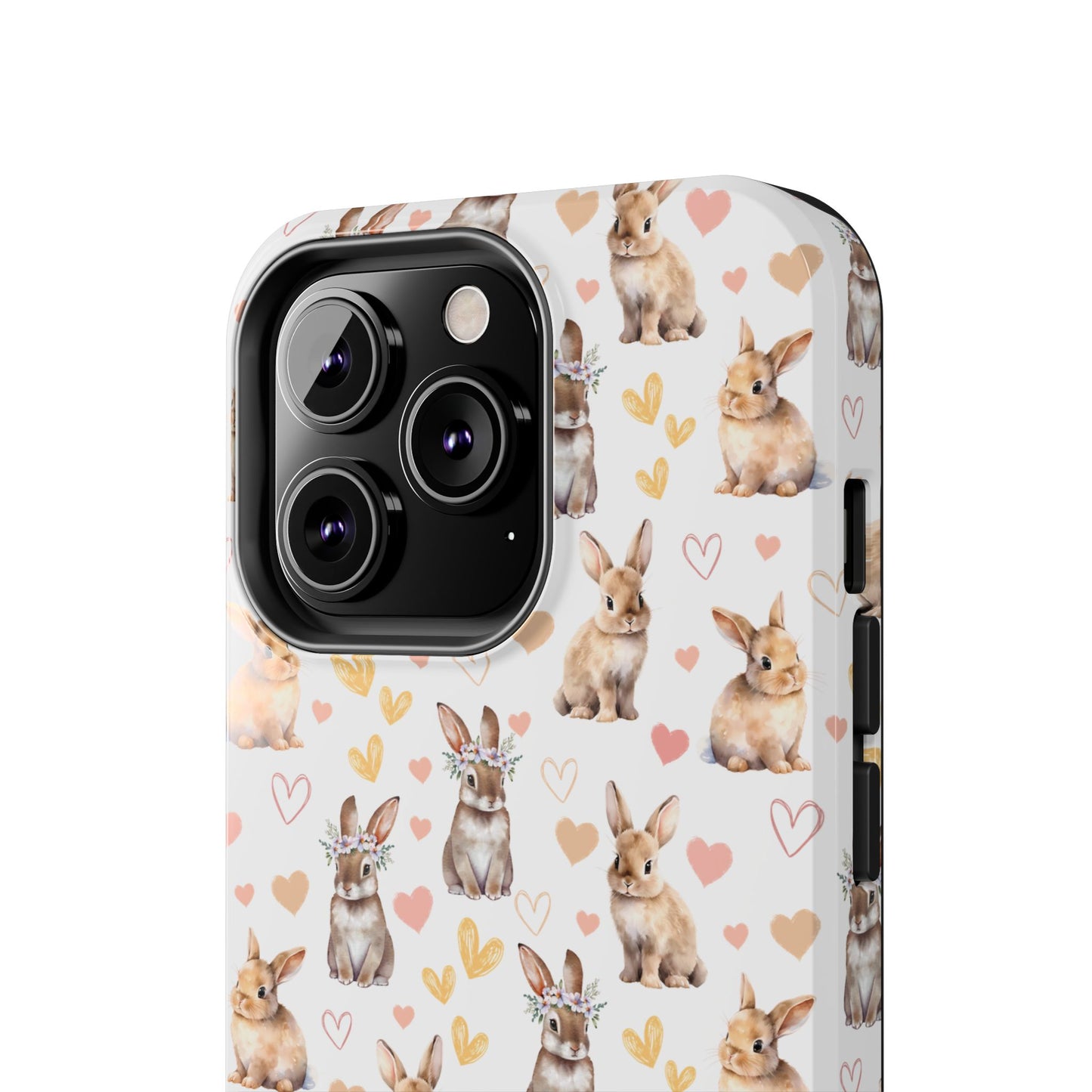 Bunny Love Tough Phone Case for iPhone and Samsung Galaxy