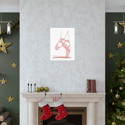 Ballerina Tippy Toes Wall Art Poster - Poster - Kristine Celestine