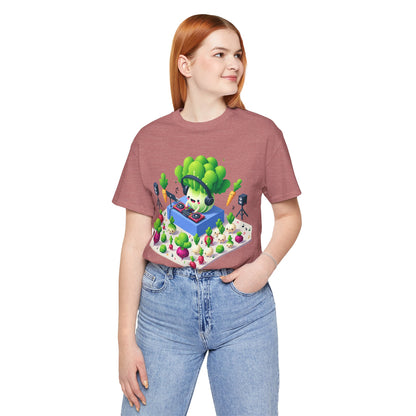 Veggie Party DJ Lettuce Turning Up the Beet T-Shirt