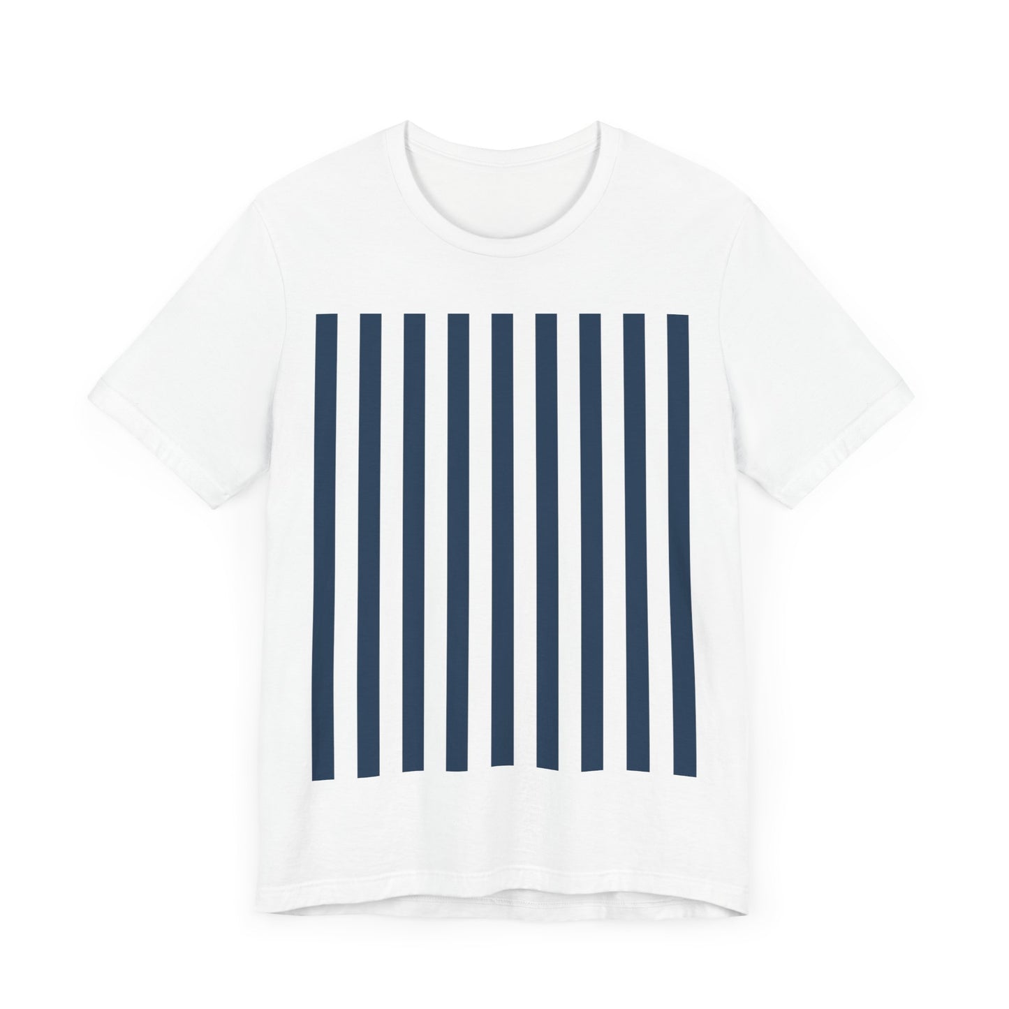 Navy Blue Stripes Shirt Royal Blue T-Shirts