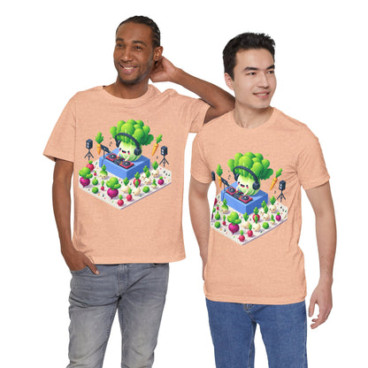 Veggie Party DJ Lettuce Turning Up the Beet T-Shirt