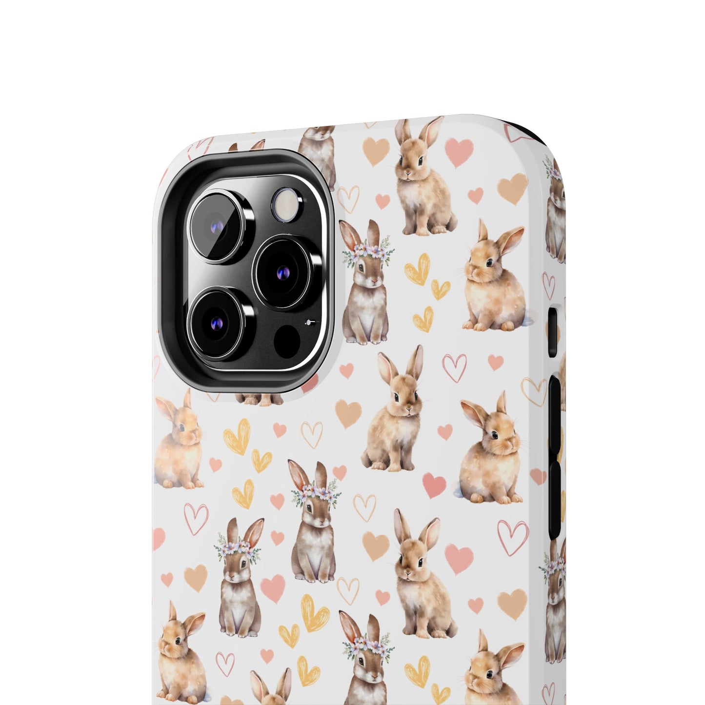 Bunny Love Tough Phone Case for iPhone and Samsung Galaxy