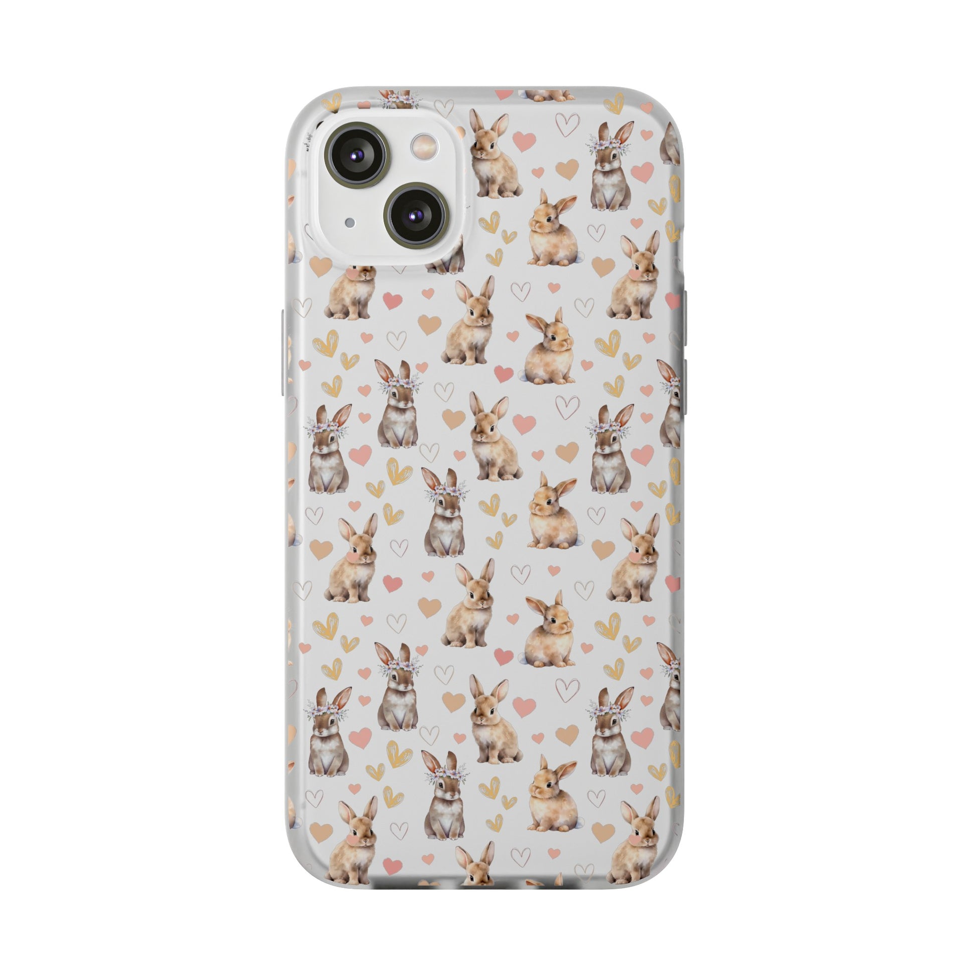 Bunny Love Flexible Phone Case iPhone Case Samsung Galaxy - Phone Case - Kristine Celestine