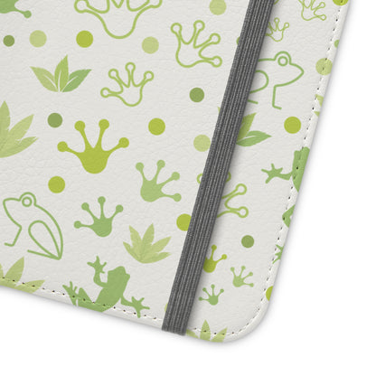 Froggy Flip Phone Case Cover with Pockets - Phone Case - Kristine Celestine