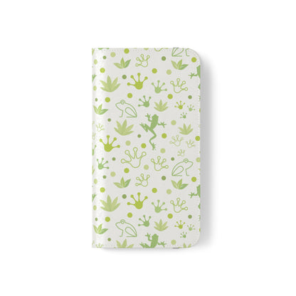 Froggy Flip Phone Case Cover with Pockets - Phone Case - Kristine Celestine