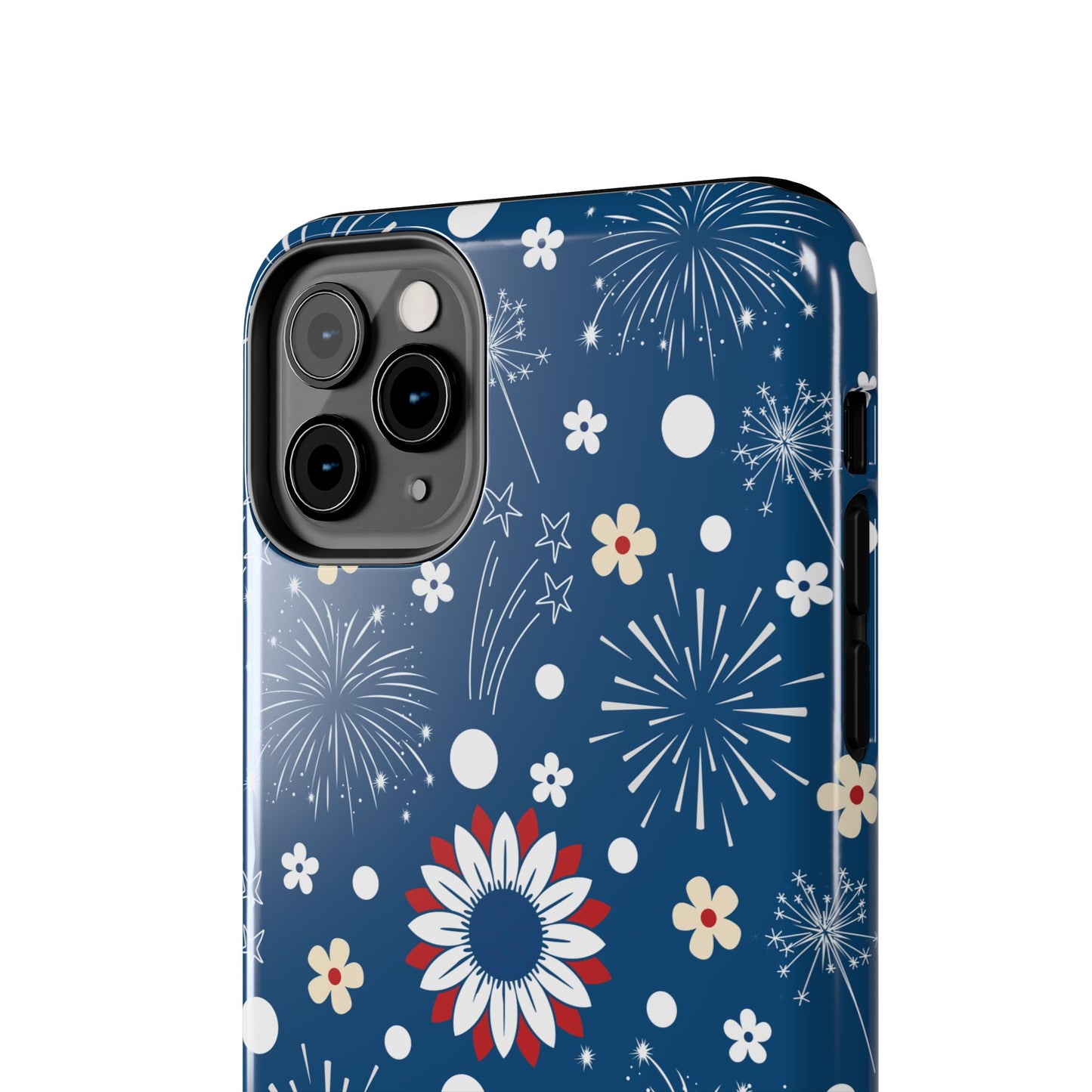 USA Daisy Fireworks Tough Phone Case for iPhone and Samsung Galaxy