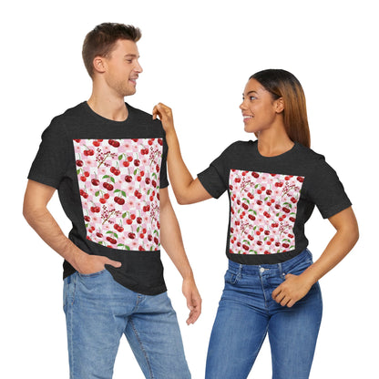 Cherry Checkerboard T - Shirt - T - Shirt - Kristine Celestine