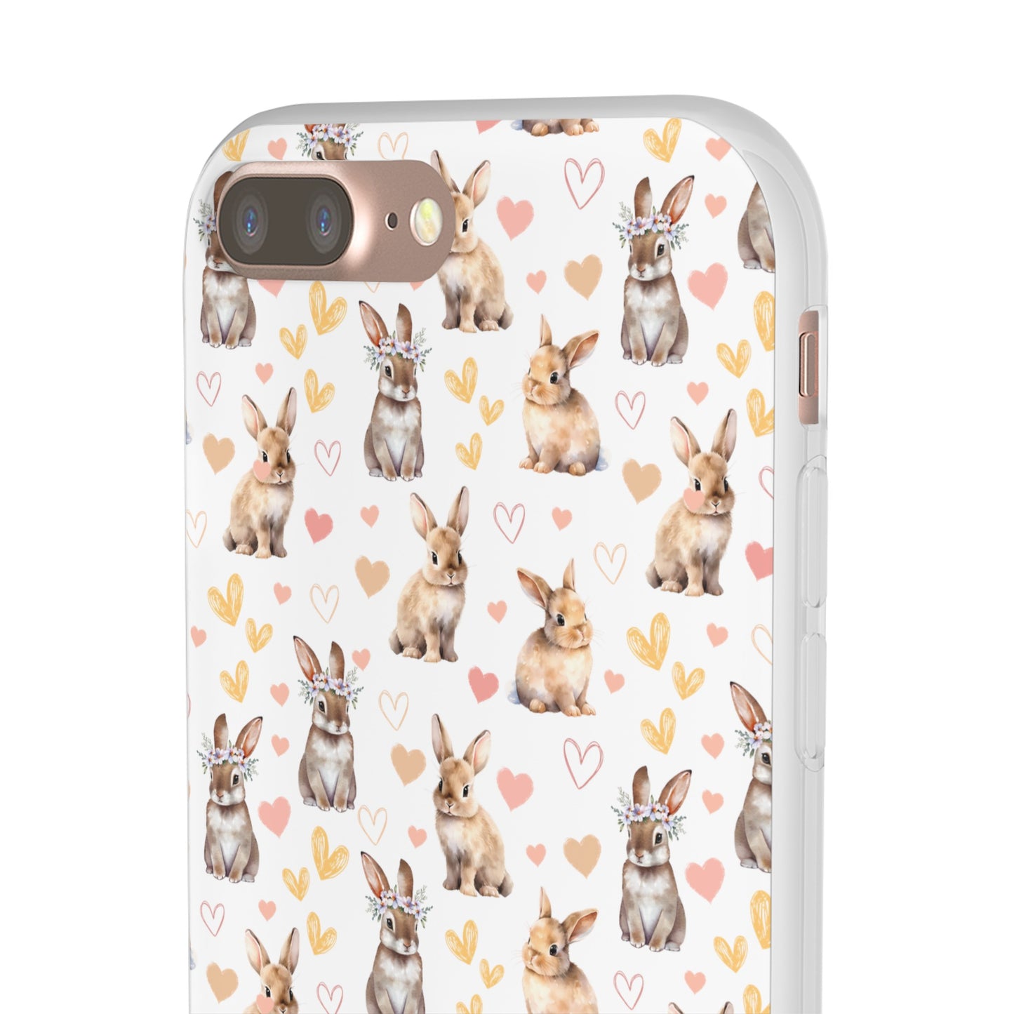 Bunny Love Flexible Phone Case iPhone Case Samsung Galaxy - Phone Case - Kristine Celestine