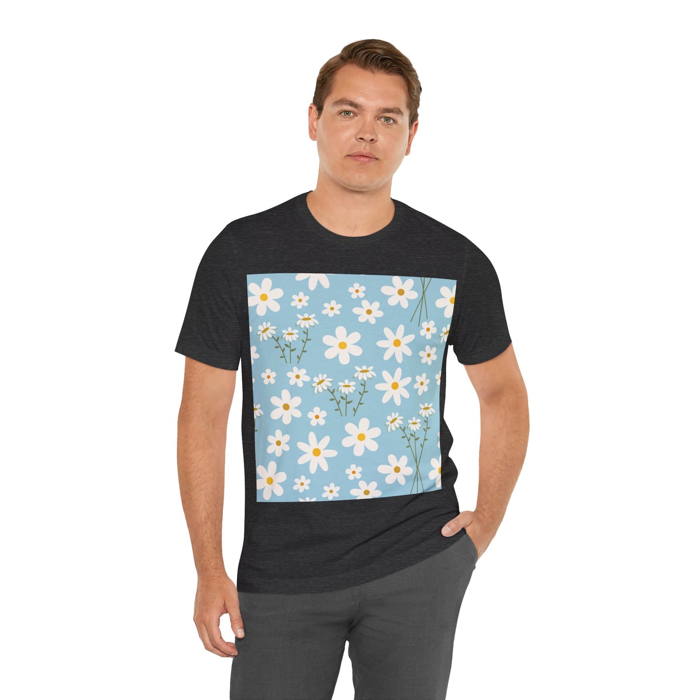 Sky Blue Daisy T - Shirt - T - Shirt - Kristine Celestine