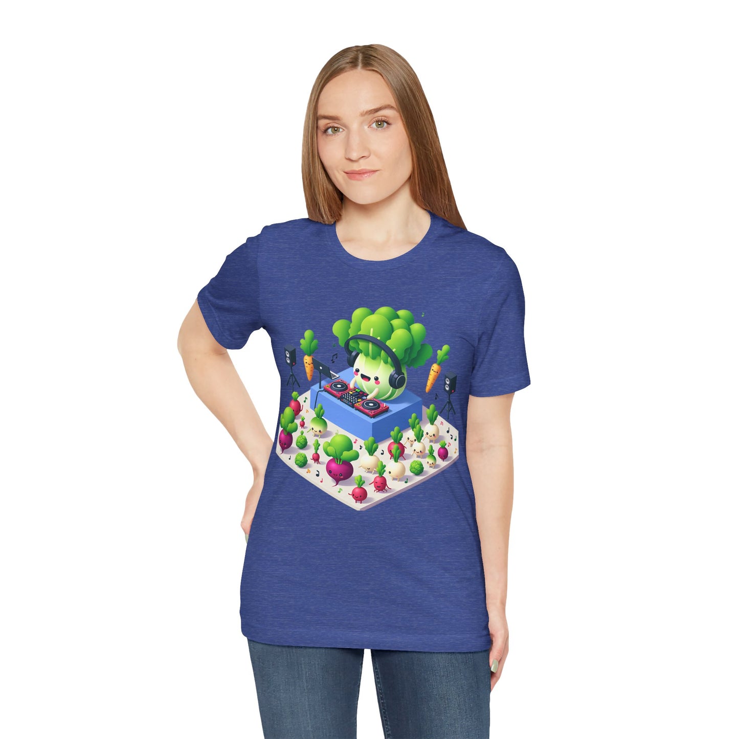 Veggie Party DJ Lettuce Turning Up the Beet T-Shirt