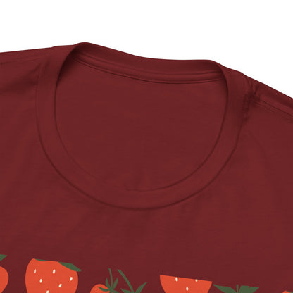 Tropical Strawberry T - Shirt - T - Shirt - Kristine Celestine