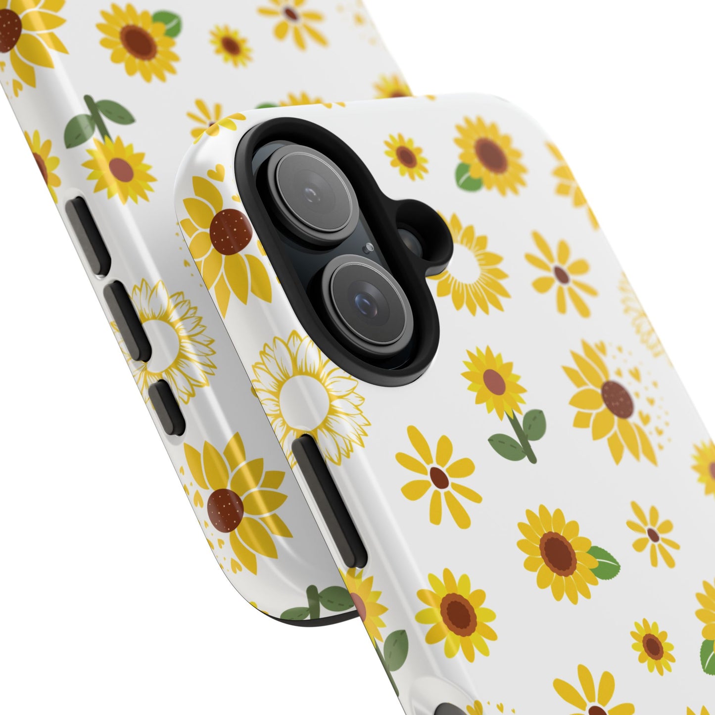 Sunflower Burst Tough Phone Case for iPhone and Samsung Galaxy