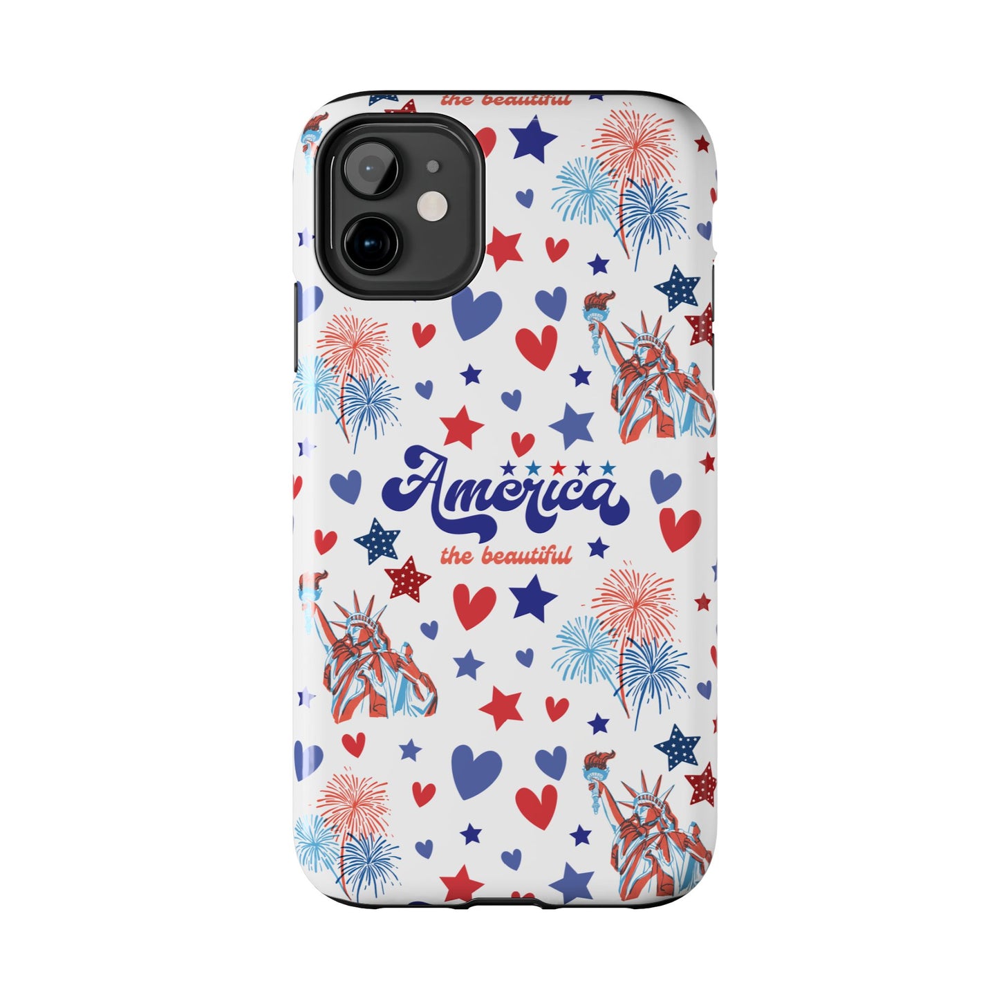 America the Beautiful Tough Phone Case for iPhone and Samsung Galaxy