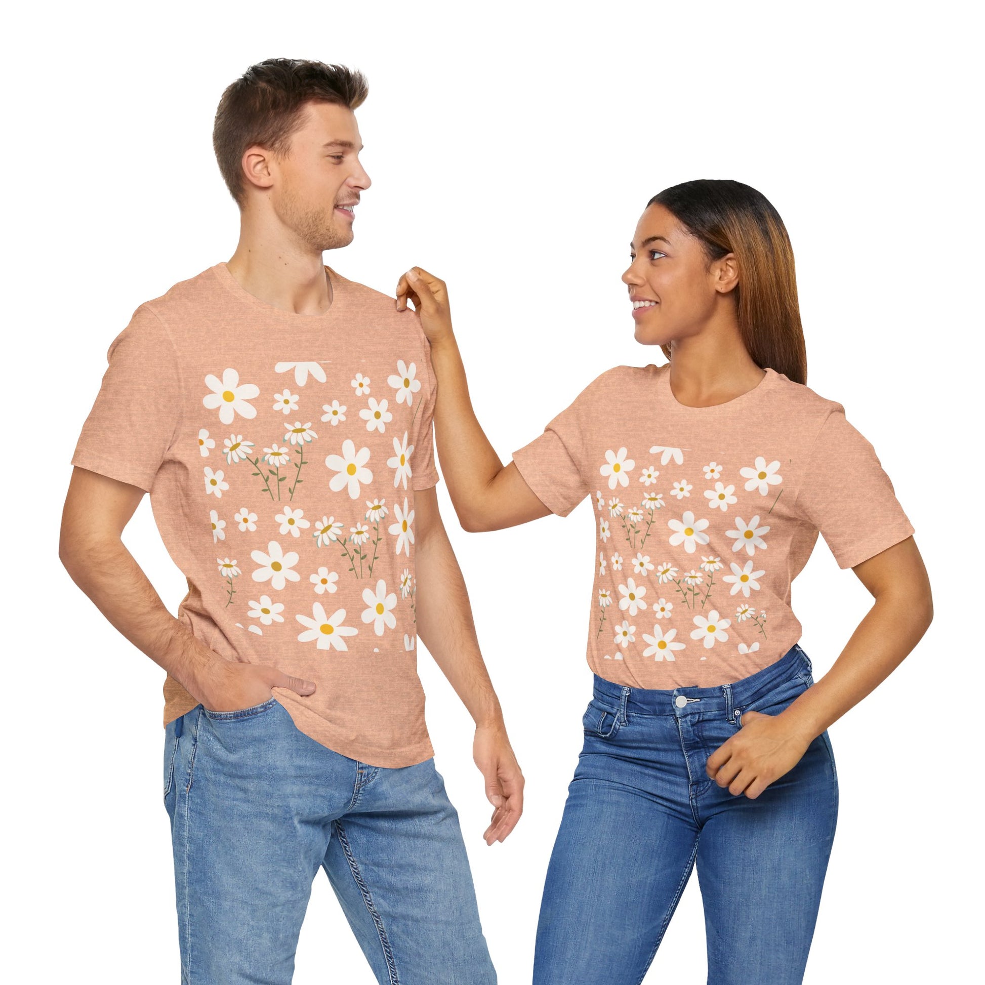 Daisy Meadow Flower Shirt - T - Shirt - Printify - Kristine Celestine