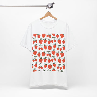 Tropical Strawberry T - Shirt - T - Shirt - Kristine Celestine