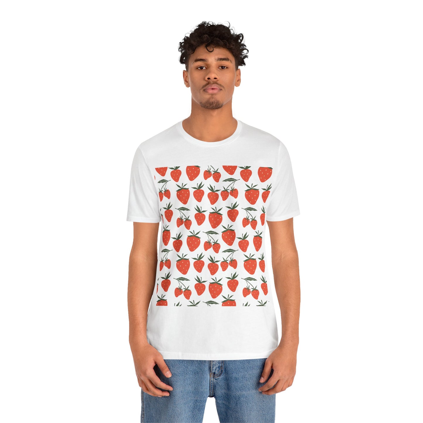 Tropical Strawberry T - Shirt - T - Shirt - Kristine Celestine