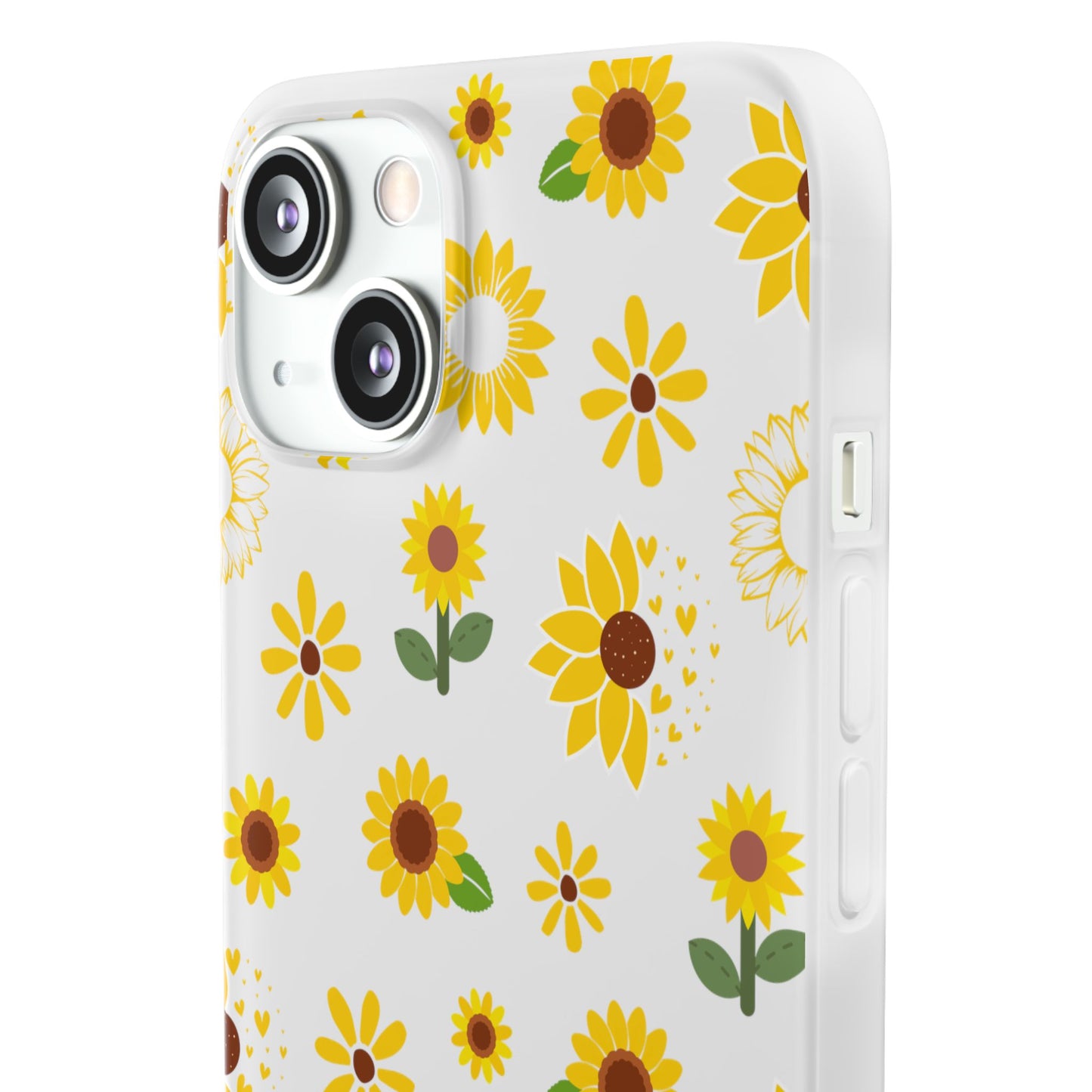 Sunflower Burst Flexible Phone Case iPhone Case Samsung Galaxy