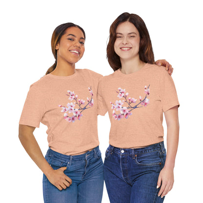 Japanese Cherry Blossom T - Shirt (vL) - T - Shirt - Kristine Celestine