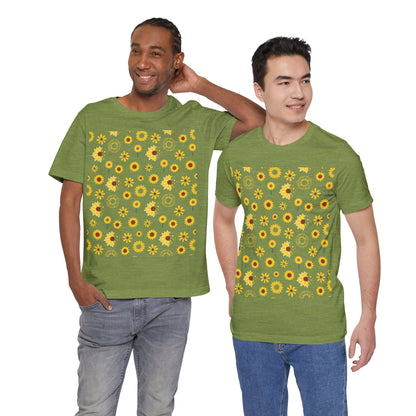 Sunflower Burst T - Shirt - T - Shirt - Kristine Celestine