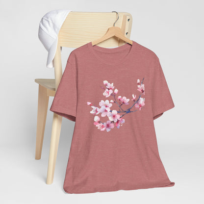 Japanese Cherry Blossom T - Shirt (vL) - T - Shirt - Kristine Celestine