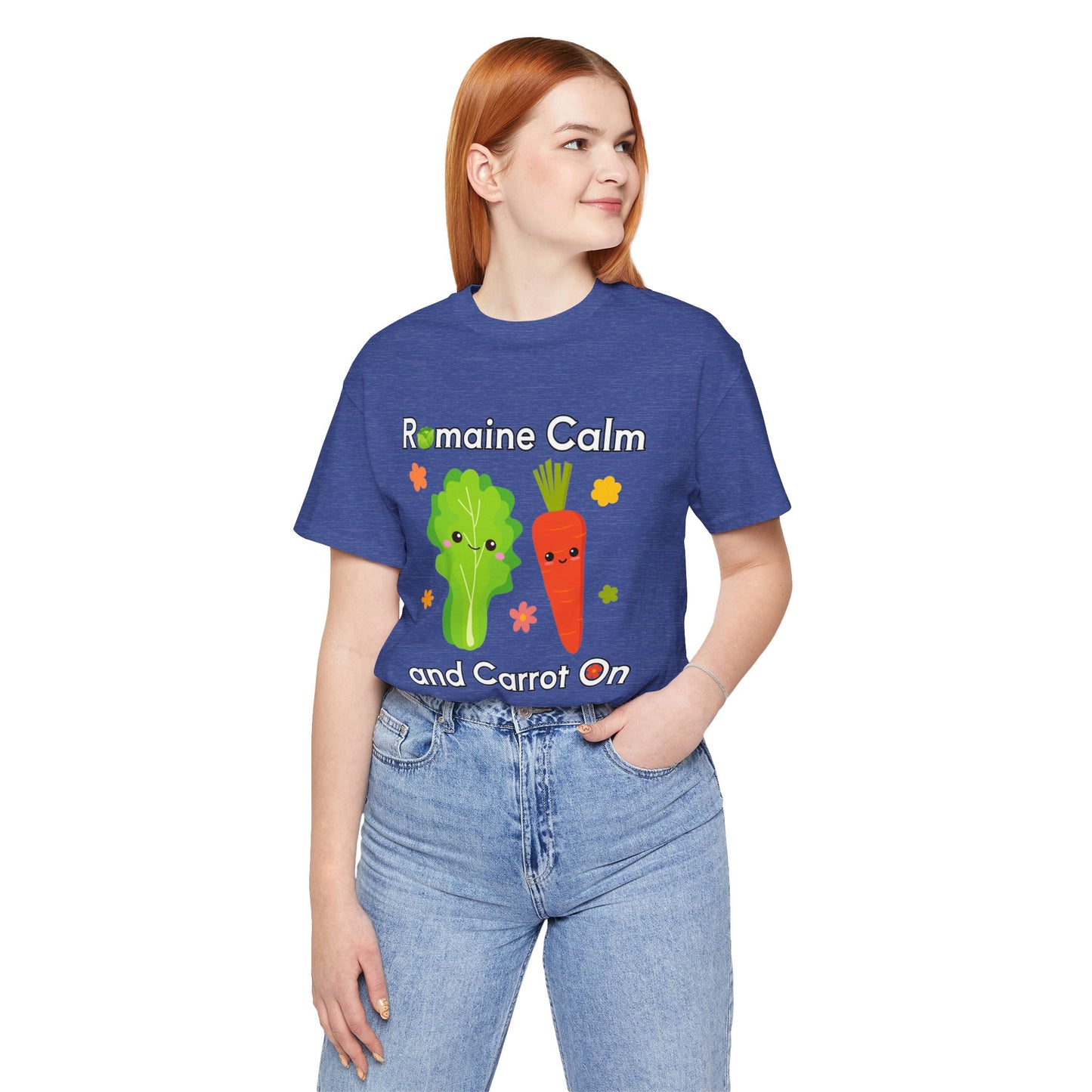 Romaine Calm and Carrot On T-Shirt