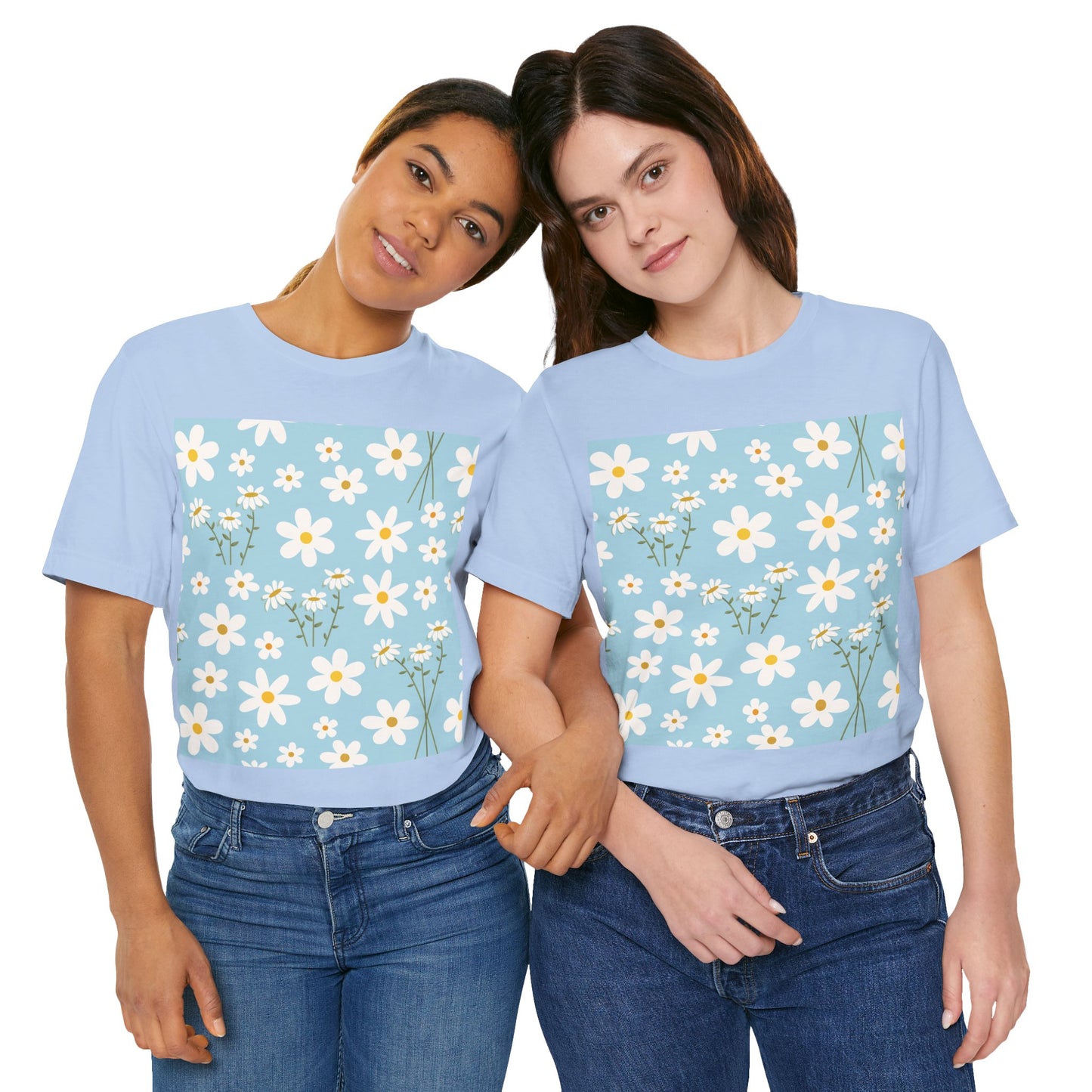 Sky Blue Daisy T - Shirt - T - Shirt - Kristine Celestine