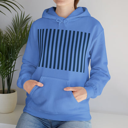 Navy Blue Stripes Hoodie - Hoodie - Kristine Celestine