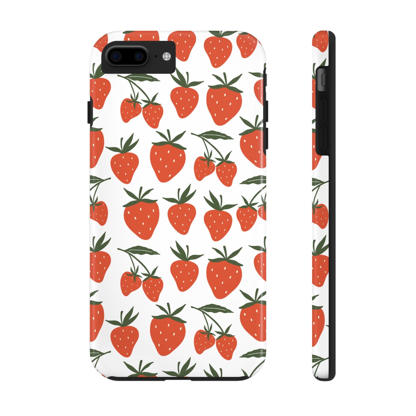 Tropical Strawberry Tough Phone Case for iPhone and Samsung Galaxy