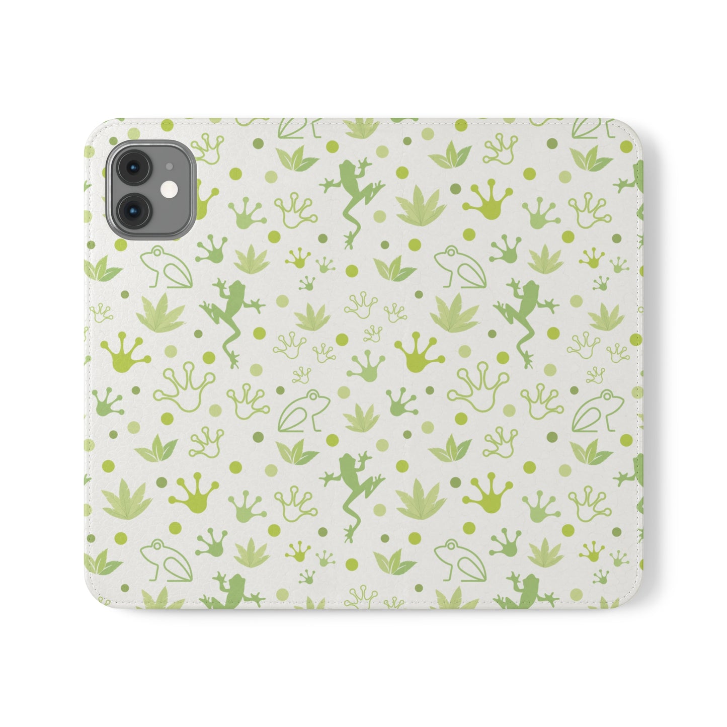 Froggy Flip Phone Case Cover with Pockets - Phone Case - Kristine Celestine