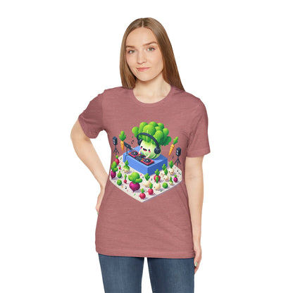 Veggie Party DJ Lettuce Turning Up the Beet T-Shirt