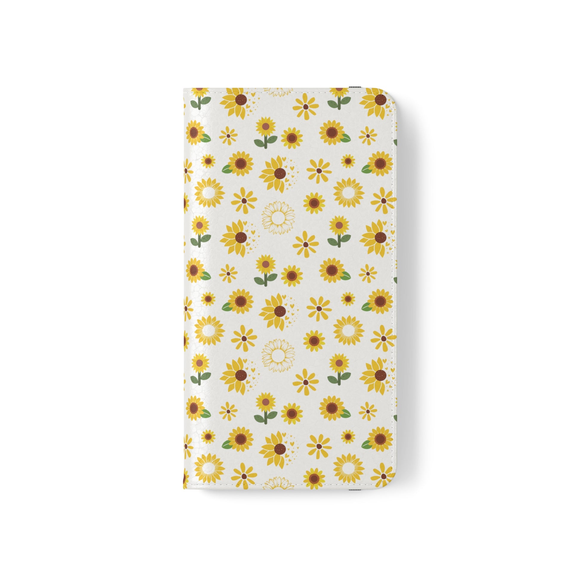 Sunflower Burst Flip Phone Case Cover with Pockets - Phone Case - Kristine Celestine