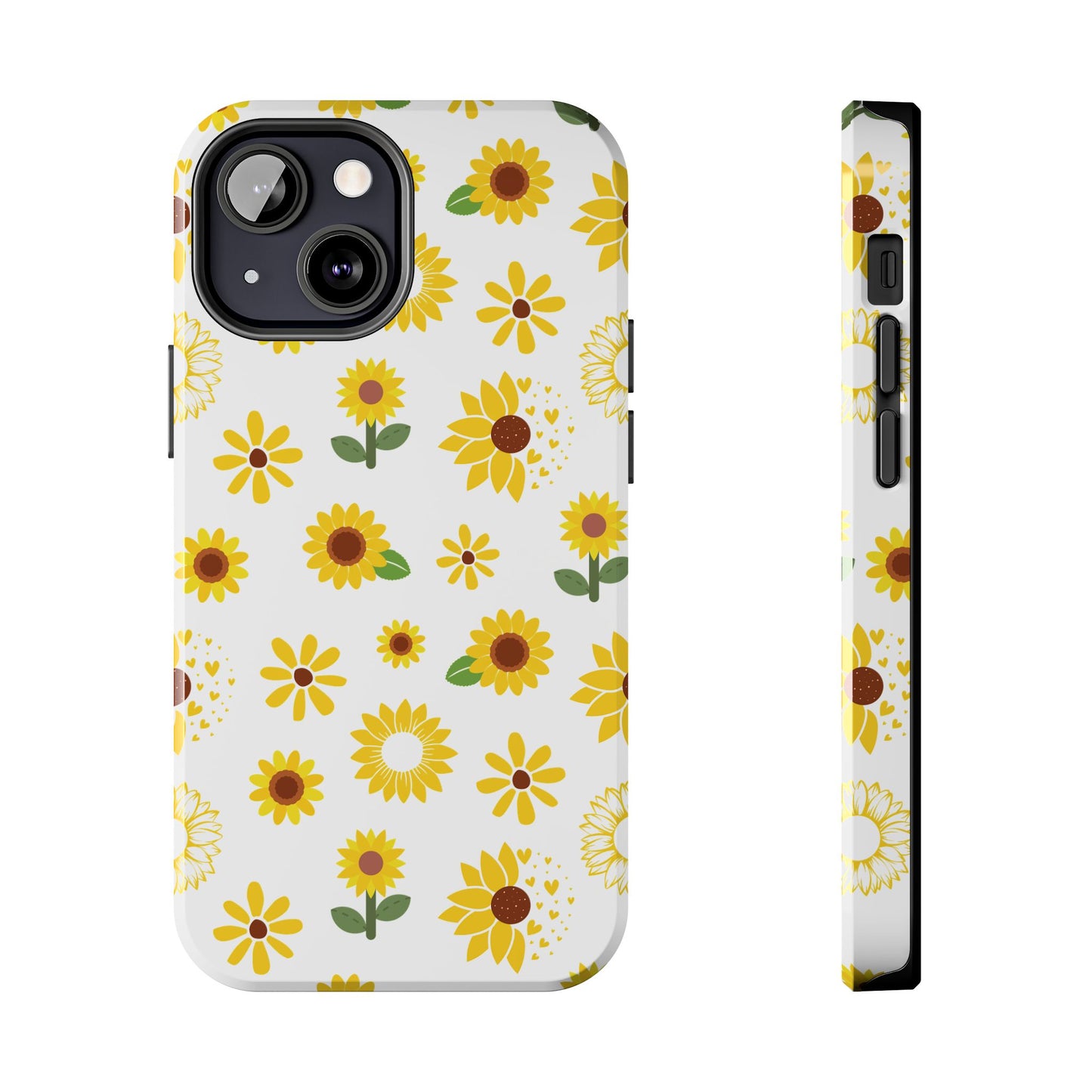 Sunflower Burst Tough Phone Case for iPhone and Samsung Galaxy